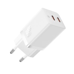 Ładowarka sieciowa Baseus GaN5 Pro 40W 2xUSB-C - biała Baseus