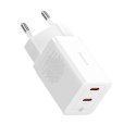 Ładowarka sieciowa Baseus GaN5 Pro 40W 2xUSB-C - biała Baseus