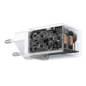 Ładowarka sieciowa Baseus GaN5 Pro 40W 2xUSB-C - biała Baseus