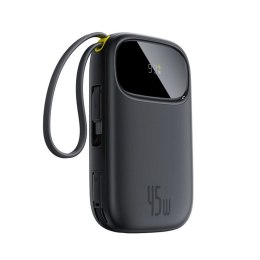 Powerbank Baseus EnerFill FC31 10000mAh 45W z kablami USB-C i Lightning - czarny Baseus
