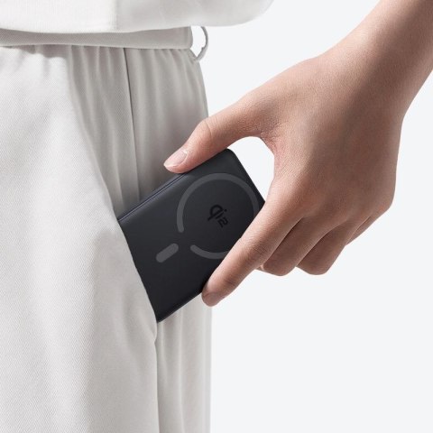 Powerbank Baseus EnerFill FM12 10000mAh 22,5W Qi2 kompatybilny z MagSafe z kablem Baseus Simple USB-C 20V/3A 30cm - czarny Baseus