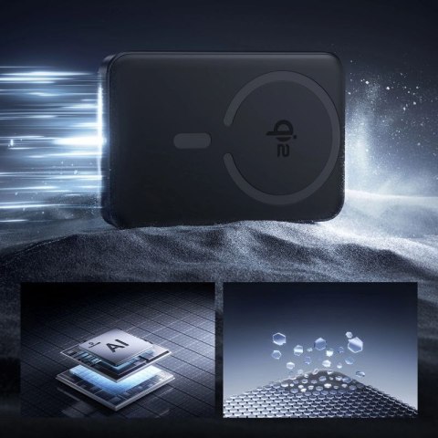 Powerbank Baseus EnerFill FM12 10000mAh 22,5W Qi2 kompatybilny z MagSafe z kablem Baseus Simple USB-C 20V/3A 30cm - czarny Baseus