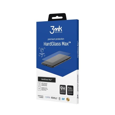 Wzmocnione szkło hartowane 3mk HardGlass Max Black na Huawei P40 Pro / P40 Pro+ 3mk Protection