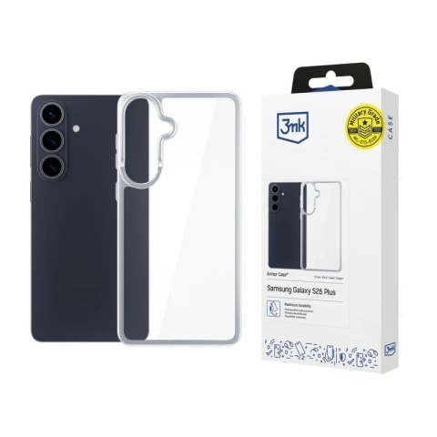 Etui 3mk Armor MagCase na Samsung Galaxy S26+ - przezroczyste 3mk Protection