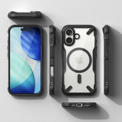Etui Ringke Fusion X Magnetic MagSafe na iPhone 17 - czarne Ringke
