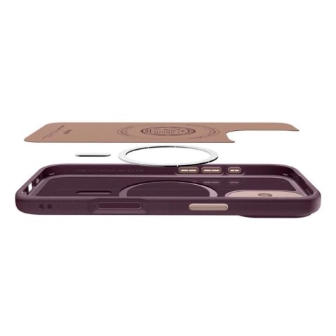 Etui Spigen Nano Pop Mag MagSafe na iPhone 17 - bordowe Spigen