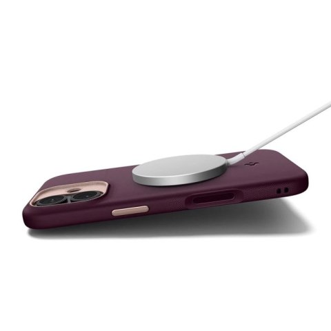 Etui Spigen Nano Pop Mag MagSafe na iPhone 17 - bordowe Spigen