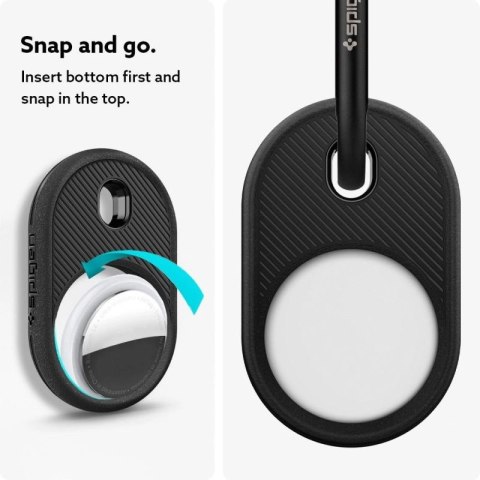Etui Spigen Vault na Apple AirTag - czarny mat Spigen