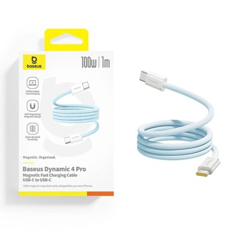Kabel Baseus Dynamic 4 Pro 100W USB-C - USB-C 1m - niebieski Baseus