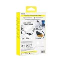 Kabel zwijany Baseus Free2Pull Mini 100W 3w1 USB-C - 2xUSB-C 1.2m - czarny
