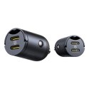 Ładowarka samochodowa Baseus Tiny Star 30W 2xUSB-C - czarna
