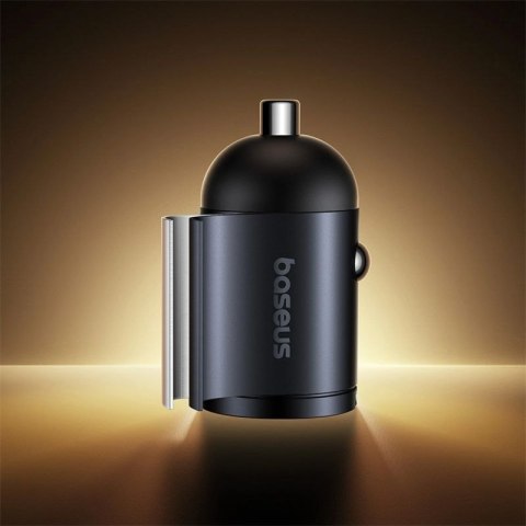 Ładowarka samochodowa Baseus Tiny Star 30W 2xUSB-C - czarna