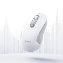 Mysz bezprzewodowa Baseus F02 ergonomiczna USB 2.4GHz - biała Baseus