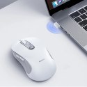 Mysz bezprzewodowa Baseus F02 ergonomiczna USB 2.4GHz - biała Baseus