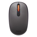 Myszka bezprzewodowa Baseus F01B 2.4GHz + Bluetooth 3.0 + 5.0 - szara Baseus