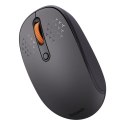 Myszka bezprzewodowa Baseus F01B 2.4GHz + Bluetooth 3.0 + 5.0 - szara Baseus