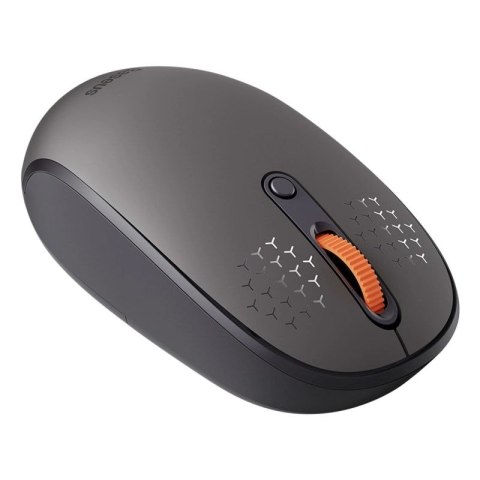 Myszka bezprzewodowa Baseus F01B 2.4GHz + Bluetooth 3.0 + 5.0 - szara Baseus