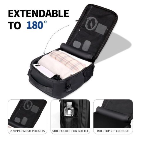 Plecak Tech-Protect Defender S50 do Ryanair & Wizzar, na laptopa 20L - czarny Tech-Protect