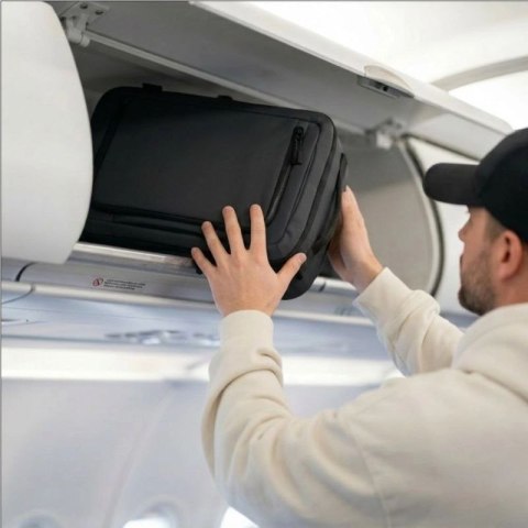 Plecak Tech-Protect Defender S50 do Ryanair & Wizzar, na laptopa 20L - czarny Tech-Protect