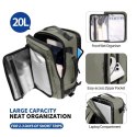 Plecak Tech-Protect Defender S50 do Ryanair & Wizzar, na laptopa 20L - oliwkowy Tech-Protect