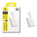 Powerbank Baseus EnerFill FW11 5W do Apple Watch z wbudowanym kablem - biały Baseus