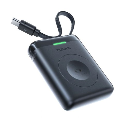 Powerbank Baseus EnerFill FW11 5W do Apple Watch z wbudowanym kablem - czarny Baseus