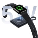 Powerbank Baseus EnerFill FW11 5W do Apple Watch z wbudowanym kablem - czarny Baseus