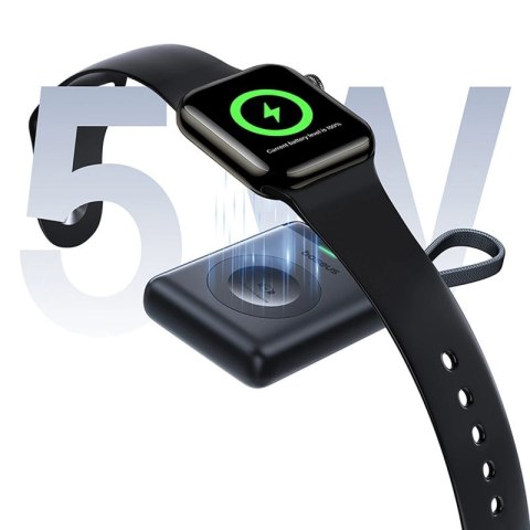 Powerbank Baseus EnerFill FW11 5W do Apple Watch z wbudowanym kablem - czarny Baseus