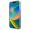 Etui Guess IML 4G MagSafe na iPhone 16 Pro - brązowe Guess