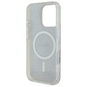 Etui Guess IML 4G MagSafe na iPhone 16 Pro - brązowe Guess