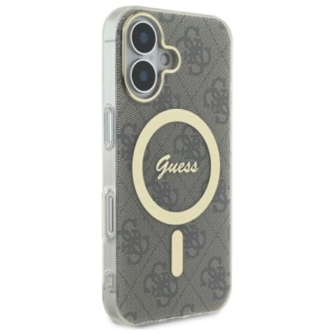 Etui IML 4G MagSafe na iPhone 16 - brązowe