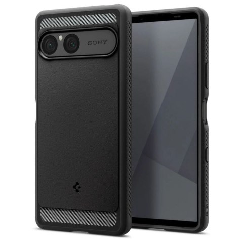 Etui Spigen Rugged Armor na Sony Xperia 10 VII - czarny mat Spigen