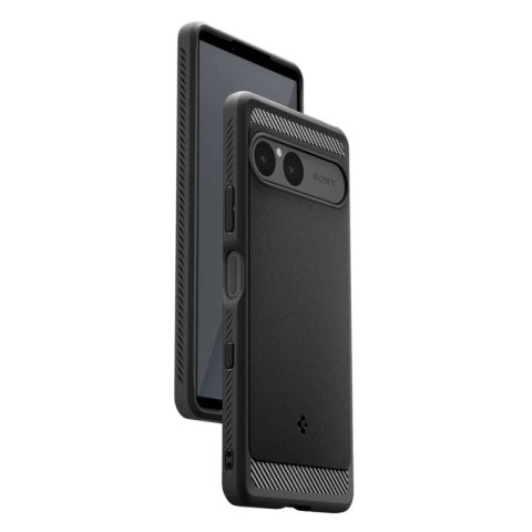 Etui Spigen Rugged Armor na Sony Xperia 10 VII - czarny mat Spigen