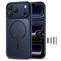 Etui Tech-Protect Magpeak Magsafe CC na iPhone 17 Pro Max - granatowy mat Tech-Protect