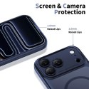 Etui Tech-Protect Magpeak Magsafe CC na iPhone 17 Pro Max - granatowy mat Tech-Protect