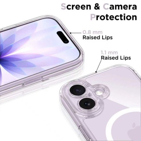 Etui Tech-Protect Magpeak Magsafe CC na iPhone 17 - przezroczyste Tech-Protect