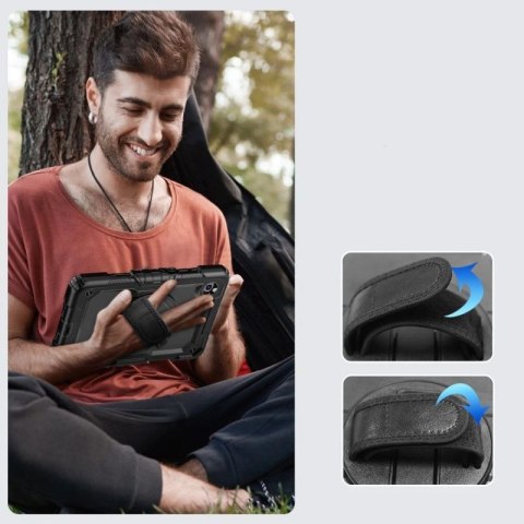 Etui Tech-Protect Solid na Samsung Galaxy Tab A9 / A11 8.7 X110 / X115 / X133 / X135 - czarne Tech-Protect
