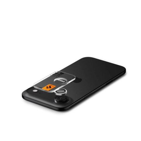 Osłona aparatu Spigen Optik Pro GLAS.TR "EZ FIT" 2-pack na iPhone Air - srebrna Spigen