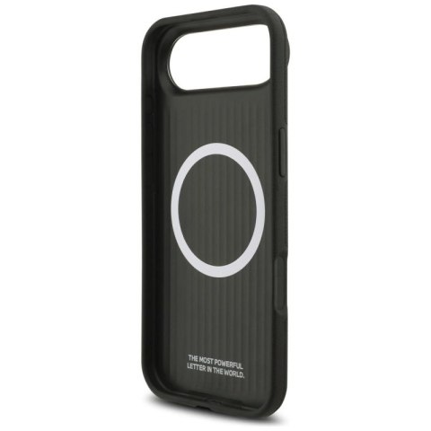 Etui BMW M FW Metal Logo MagSafe na iPhone Air - czarne BMW