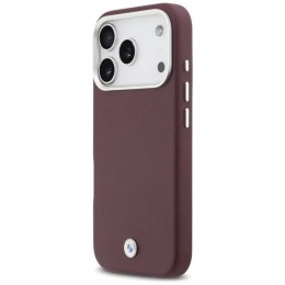 Etui BMW Sign Full Wrapped Metal MagSafe na iPhone 17 Pro - czerwone BMW