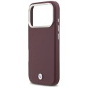 Etui BMW Sign Full Wrapped Metal MagSafe na iPhone 17 Pro - czerwone BMW