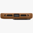 Etui UNIQ Heldro Pro Magclick Charging na iPhone 17 Pro - brązowe UNIQ