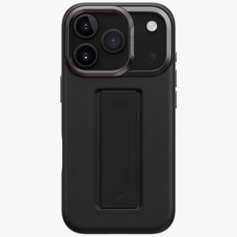 Etui UNIQ Heldro Pro Magclick Charging na iPhone 17 Pro - czarne UNIQ