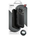 Etui UNIQ Heldro Pro Magclick Charging na iPhone 17 Pro - czarne UNIQ