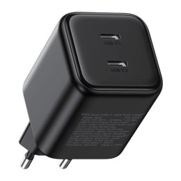 Ładowarka Ugreen GaN 45W 2xUSB-C - czarna UGREEN
