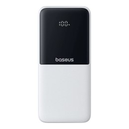 Powerbank Baseus Lipow 10000mAh 22,5W z dwoma wbudowanymi kablami (z kablem Baseus Simple USB-A - USB-C 3A 20cm) - biały Baseus