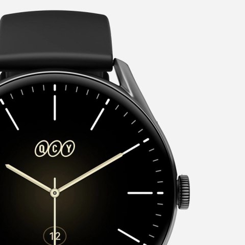 Smartwatch QCY Watch GT AMOLED IPX8 280mAh - czarny QCY