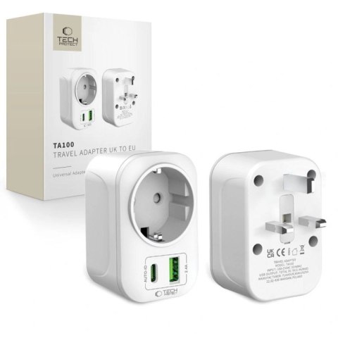 Adapter Tech-Protect TA100 UK - biały Hikvision