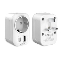 Adapter Tech-Protect TA100 UK - biały Hikvision