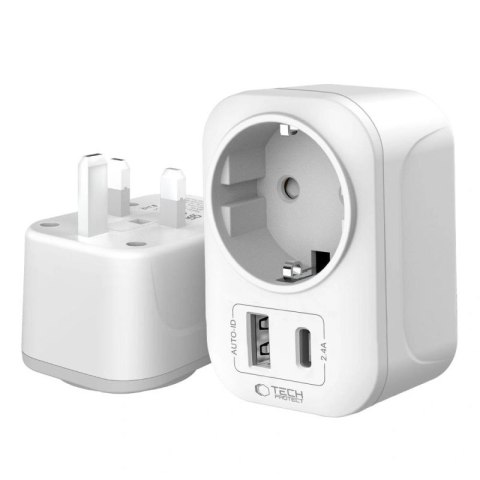 Adapter Tech-Protect TA100 UK - biały Hikvision